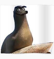 Póster Gerald Finding Dory