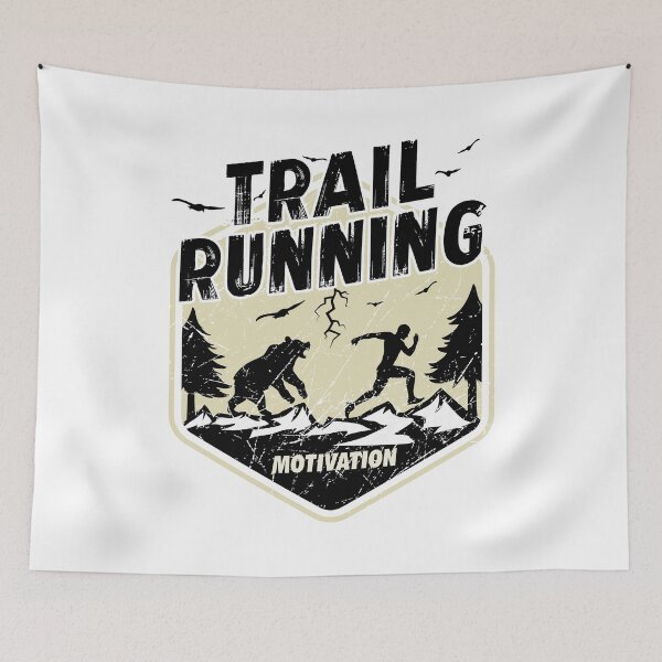 Item preview, Trail Running Motivation Funny design designed and sold by MaverickDP.