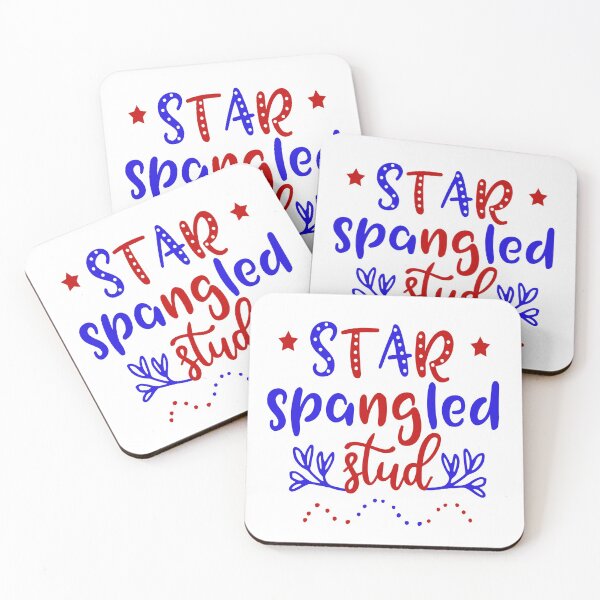 Item preview, Star Spangled Stud- July 4th Independence Day designed and sold by younghopes.