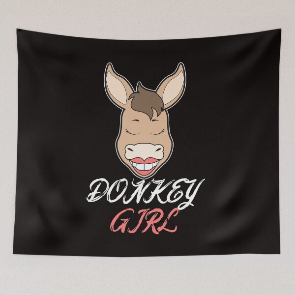 Item preview, Donkey girl woman saying designed and sold by Imutobi.
