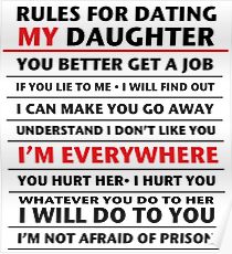 Rules For Dating My Daughter Pic Rules For Dating My Daughter Pic