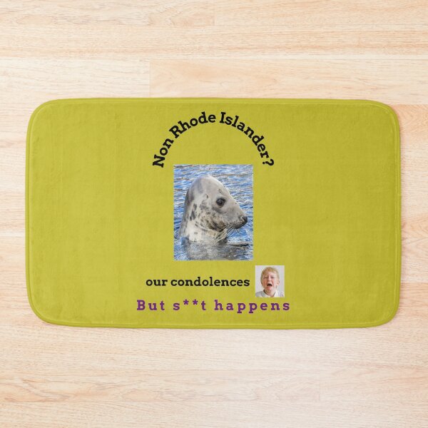 Item preview, "Condolences to non Rhode Islanders"  (black text) designed and sold by skoumpourdides.
