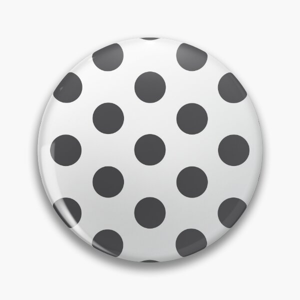 Item preview, Medium CHARCOAL GREY and WHITE POLKA DOTS designed and sold by RachelMacht.