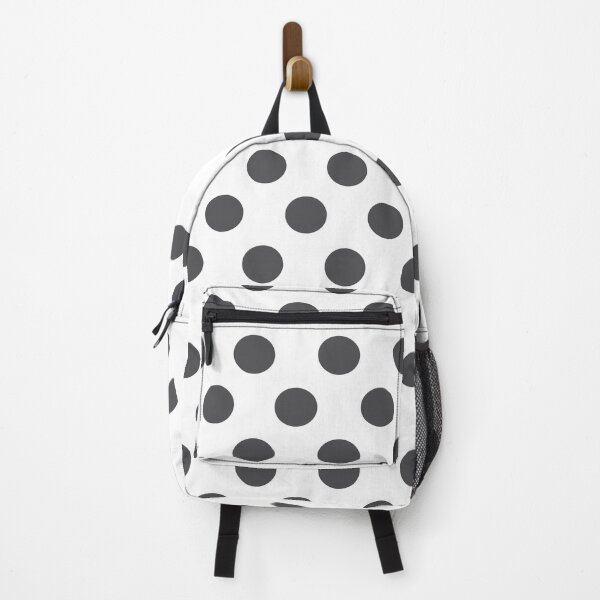 Item preview, Medium CHARCOAL GREY and WHITE POLKA DOTS designed and sold by RachelMacht.