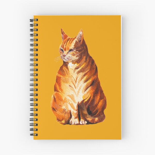 Item preview, Orange, ginger cat designed and sold by Lemontreeart63.