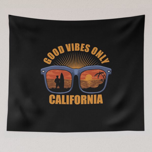 Item preview, Good Vibes Only California designed and sold by ecdato.