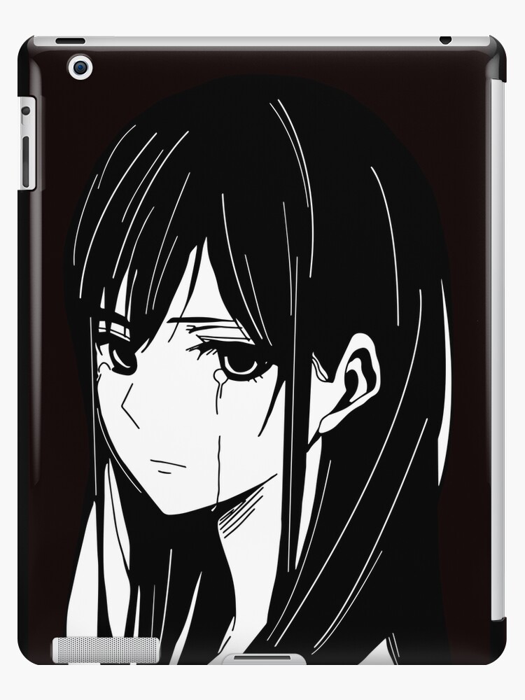 Japanese Manga Crying Girl Sad Vibes Ipad Case Skin For Sale By Shopdokidoki Redbubble