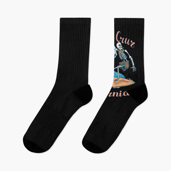 Artikelvorschau, Surfer Sketeton Surfbrett Santa Cruz Kalifornien Retro entworfen und verkauft von Luxara1.