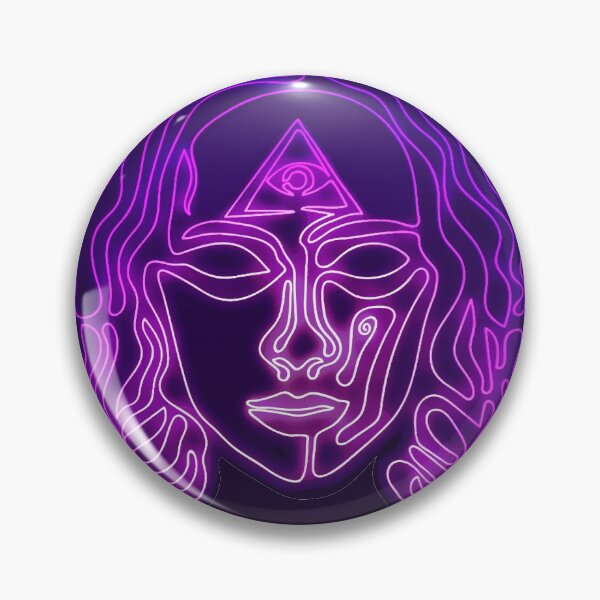 Item preview, Third Eye Face Line Doodle - 03 designed and sold by chakraplaza.