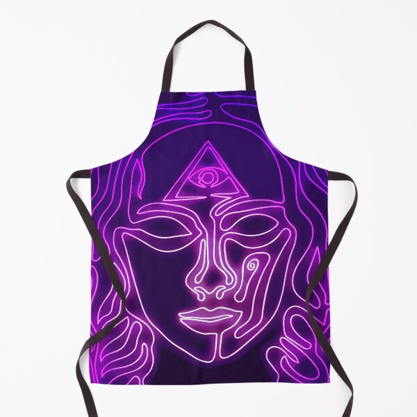 Item preview, Third Eye Face Line Doodle - 03 designed and sold by chakraplaza.