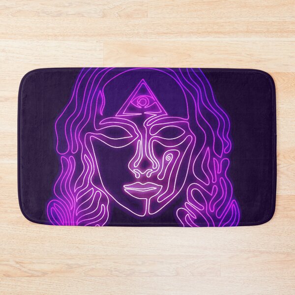 Item preview, Third Eye Face Line Doodle - 03 designed and sold by chakraplaza.