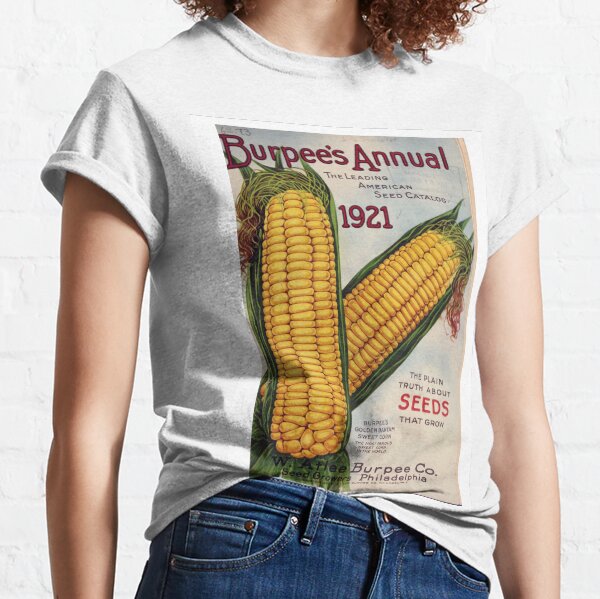 Vintage Burpee's Seed Annual Catalog Cover (1921) Classic T-Shirt