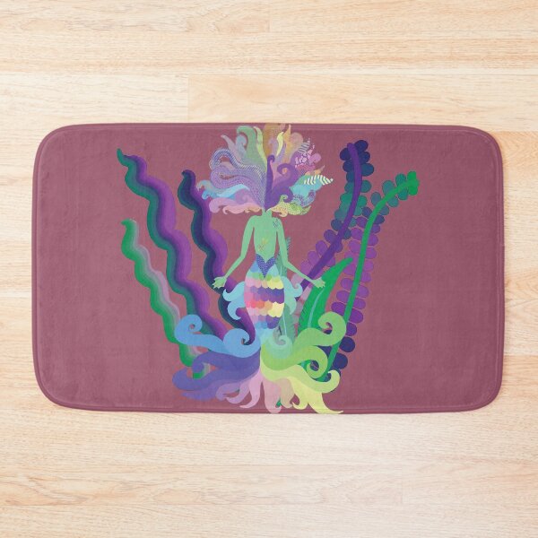 Item preview, Kelp Mermaid by Heather Nafe Art designed and sold by HeatherNafeArt.