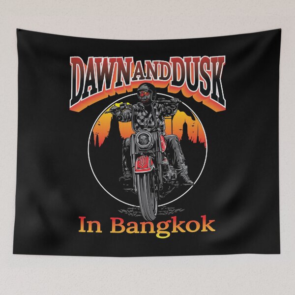 Item preview, Dawn and dusk in Bangkok,Thailand,land of smile, Asian, biker, yaksha, South East Asia designed and sold by Lekrock.