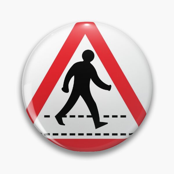 Item preview, UK traffic sign: Zebra crossing ahead (TSRGDNO 554) designed and sold by Spyromike.