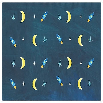 Artwork thumbnail, Moon Rocket by ROPATROKOLA