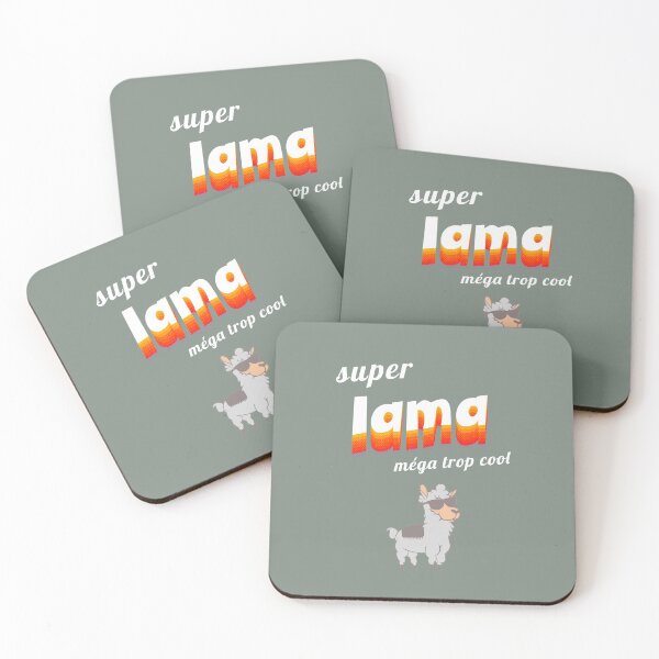 Item preview, Super cool llama - llama and animal lover gift idea designed and sold by Print  Androïde.