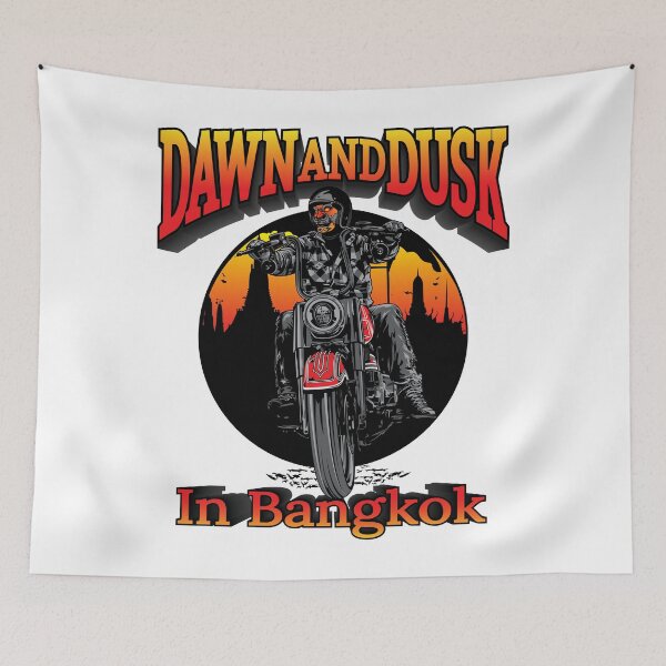 Item preview, Dawn and dusk in Bangkok,Thailand,land of smile, yaksha, Asian, biker, South East Asia designed and sold by Lekrock.