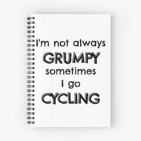 Item preview, I'm not always grumpy sometimes I go cycling designed and sold by TheGreenGoat.