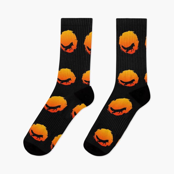 Item preview, A Jumping Fox With A Sunset designed and sold by Paulina Vanlife.