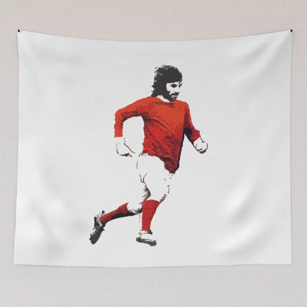 Item preview, George Best - Belfast - Northern Ireland - Vintage - Soccer  designed and sold by BuyIrishArt.