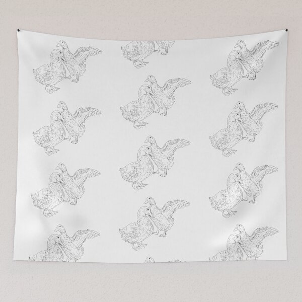 Item preview, Ducks Line Art designed and sold by Voimaelain.