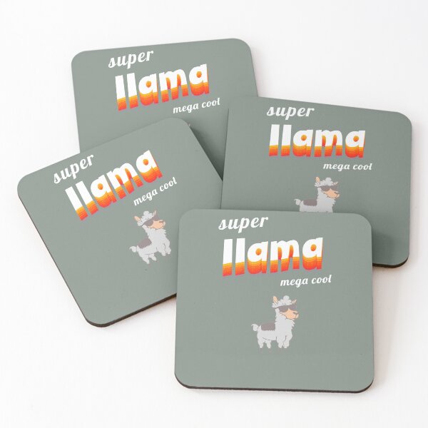 Item preview, Super cool llama - llama and animal lover gift idea designed and sold by Print  Androïde.