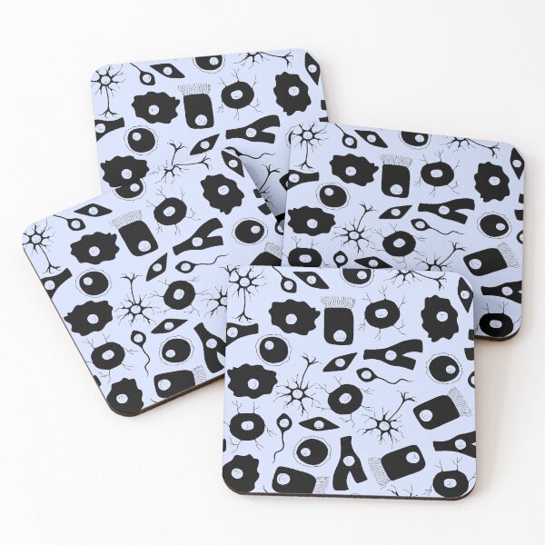 Item preview, Sad and Happy Cells of Different Types on Blue designed and sold by fogoosherie.
