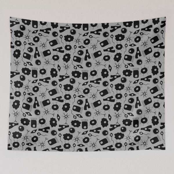 Item preview, Sad and Happy Cells of Different Types on Grey designed and sold by fogoosherie.