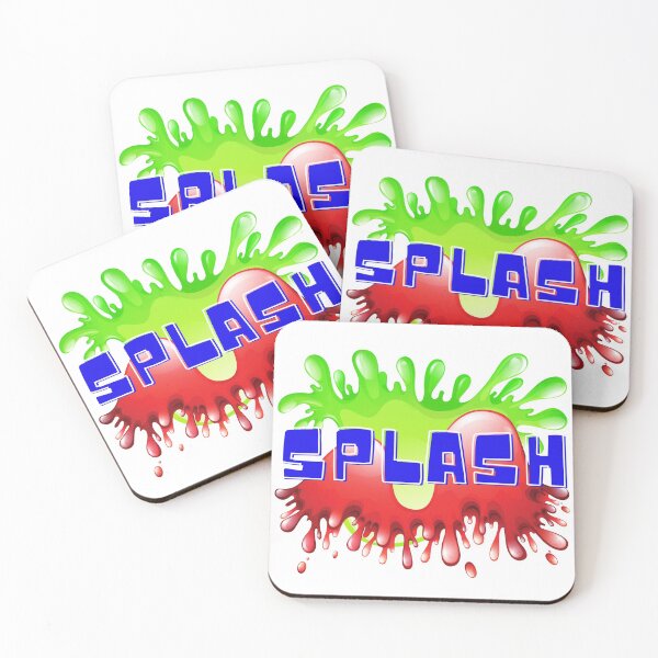 Item preview, SPLASH Coloured Water Bright Colourful Fun Design designed and sold by luvvvvvit.