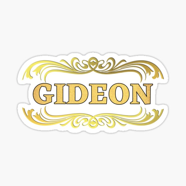Gideon Sticker