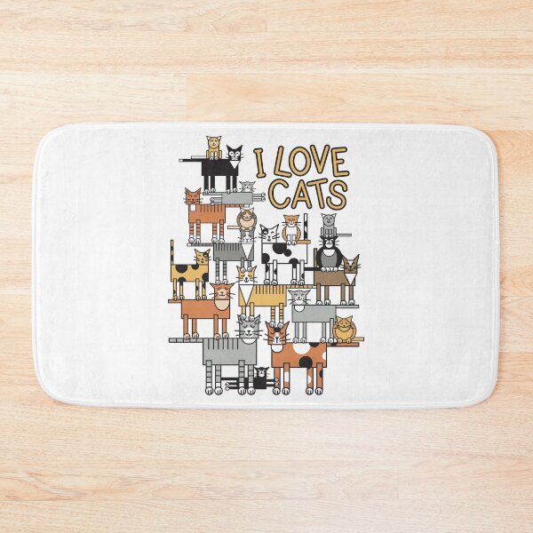 Item preview, I Love Cats designed and sold by Lisann.