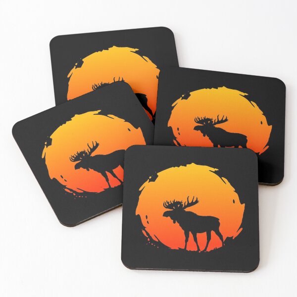 Item preview, An Elk With A Sunset designed and sold by Paulina Vanlife.