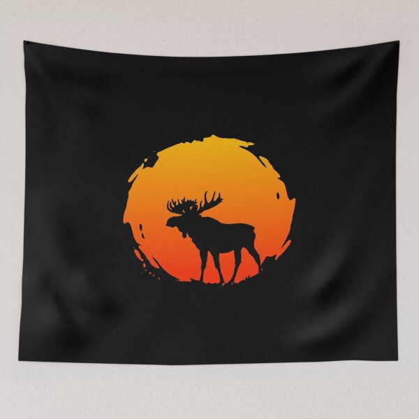 Item preview, An Elk With A Sunset designed and sold by Paulina Vanlife.