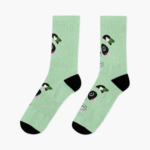 Item preview, Cute Panda and Green Matcha Tea Cup Kawaii Japanese designed and sold by Jolly-Yosei.