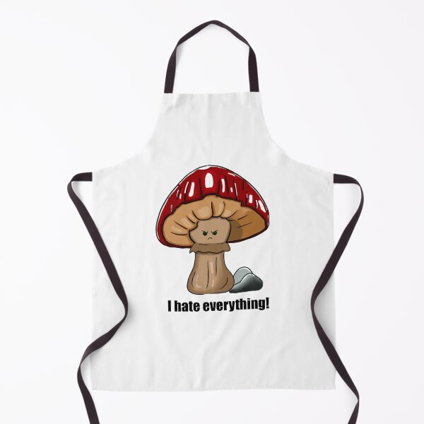 Item preview, Angry mushroom - i hate everything red designed and sold by LoonyM.