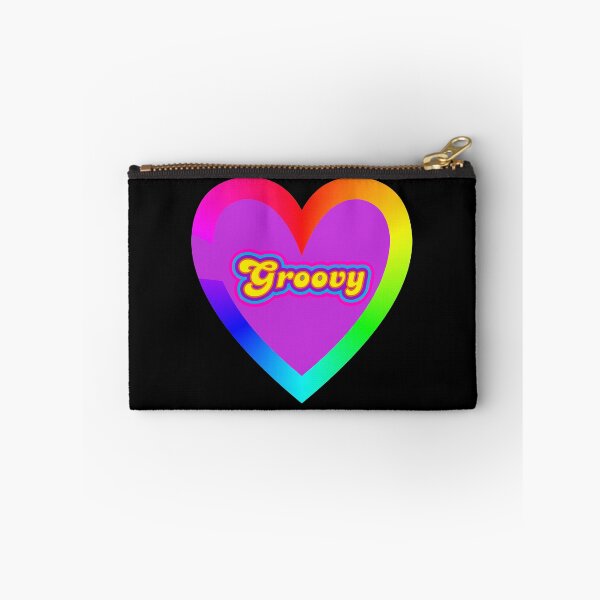 Item preview, Hippy Love Heart Groovy designed and sold by CreativeBel.