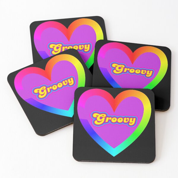 Item preview, Hippy Love Heart Groovy designed and sold by CreativeBel.
