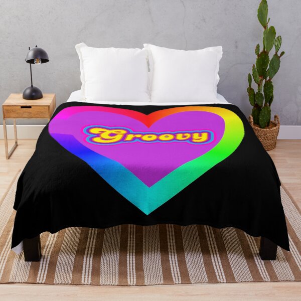 Item preview, Hippy Love Heart Groovy designed and sold by CreativeBel.