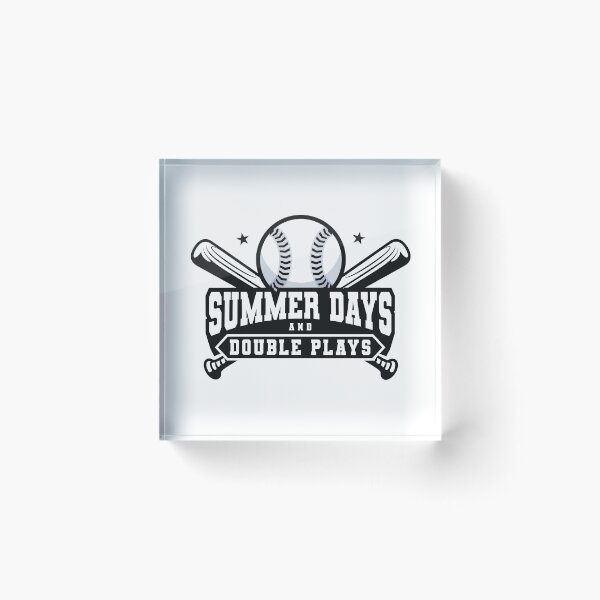 Item preview, Summer Days and Double Plays Baseball Life designed and sold by Maria Garcia.