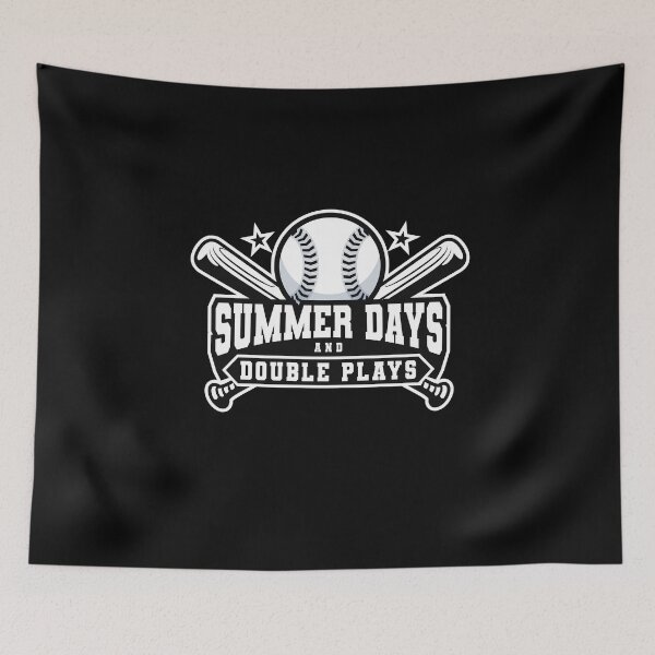 Item preview, Summer Days and Double Plays Baseball Life designed and sold by Maria Garcia.