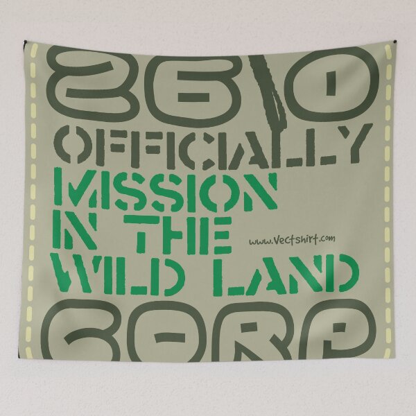 Item preview, Officially mission in the wild land corp designed and sold by Vectshirt-shop.