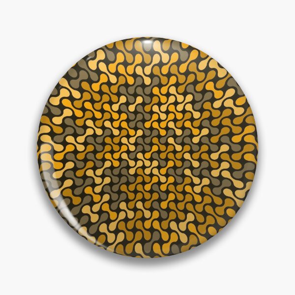 Item preview, Warped Metaballs Pattern (Gold) designed and sold by John Uttley.