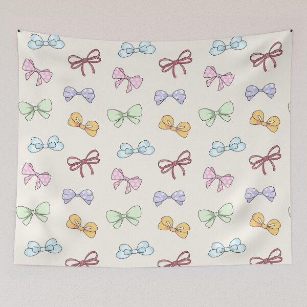 Item preview, Kawaii Bow Pattern Color designed and sold by ViewerEqualsPhoton.