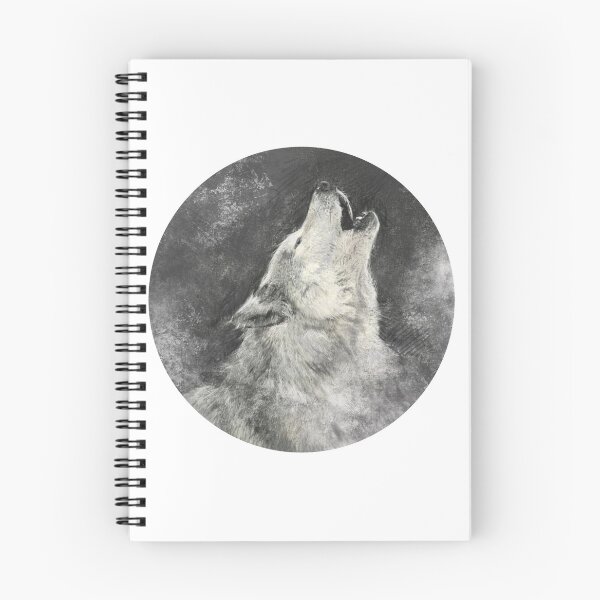 Item preview, The Wolf howling Sketch designed and sold by lodarohit.
