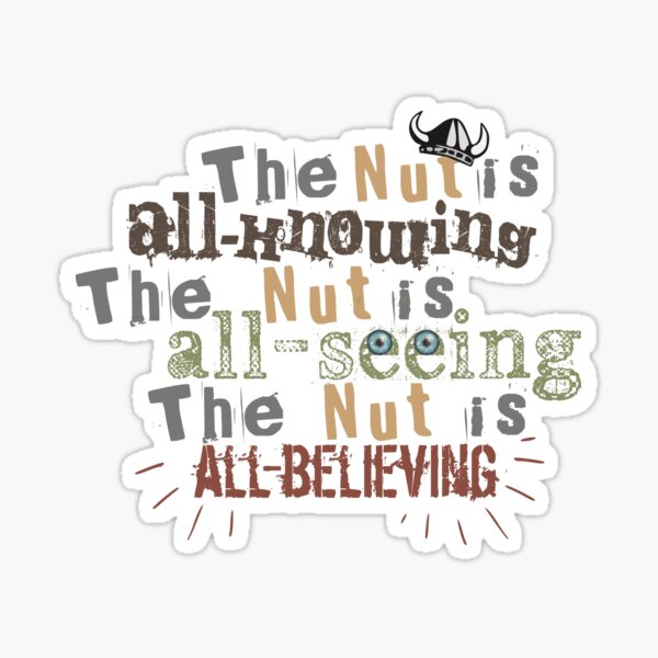 Dreamworks Dragons - The Nut is... Sticker