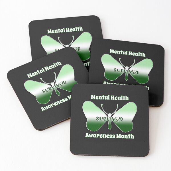 Item preview, I Wear Green For Mental Health Awareness designed and sold by SportyDogShop.