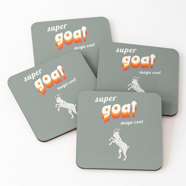 Item preview, Super cool goat - goat and animal lover gift idea designed and sold by Print  Androïde.