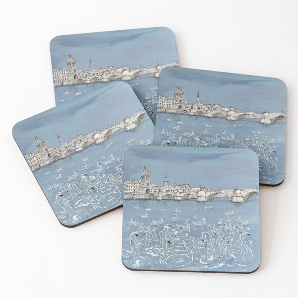 Item preview, Charles Bridge - Prague (Swan Lake) designed and sold by koorosh-nejad.