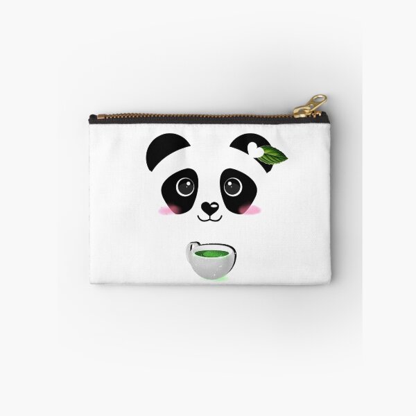 Item preview, Cute Panda and Green Matcha Tea Cup Kawaii Japanese designed and sold by Jolly-Yosei.